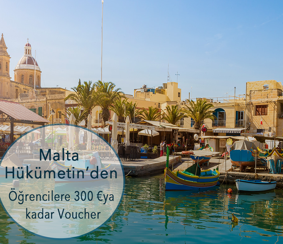 Malta?da İngilizce Öğrenen Yabancı Öğrencilere 1000 000 ??luk Alışveriş Çeki Desteği